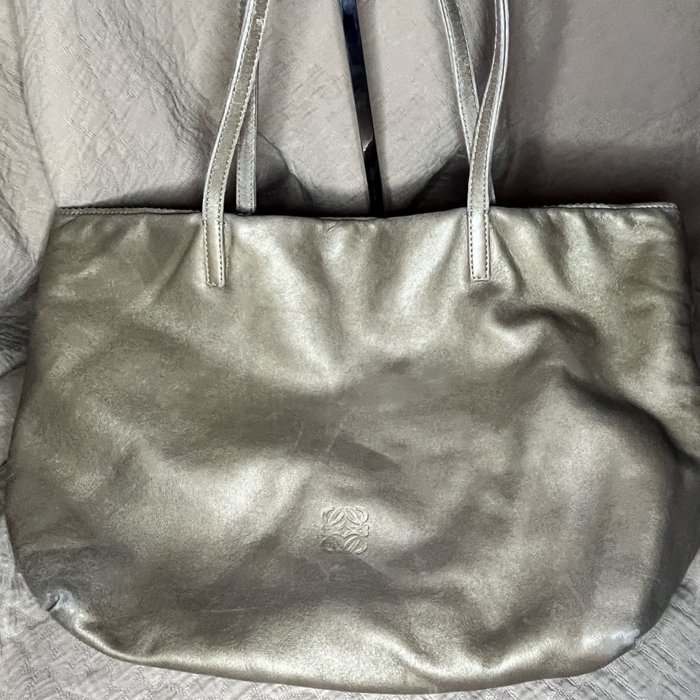 Silver Loewe tote